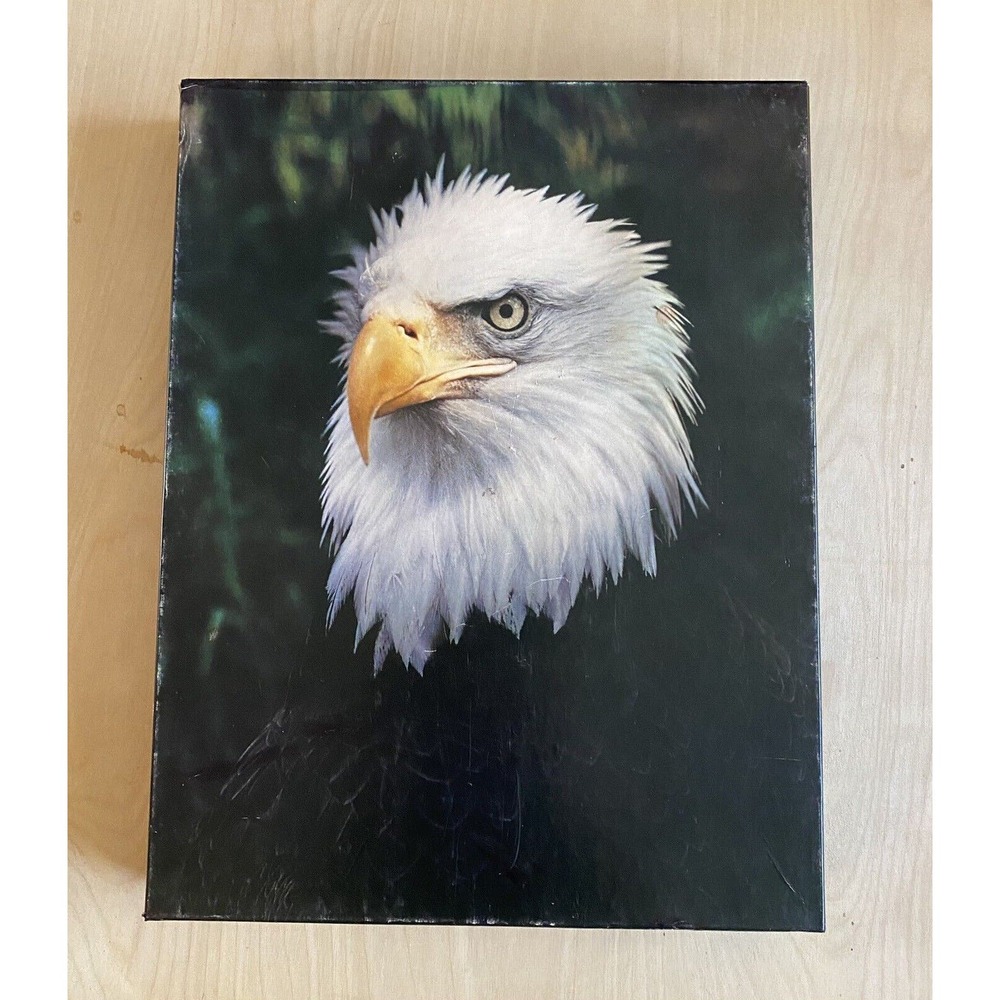 Vintage Springbok Puzzle American Pride Eagle 500 Piece Complete